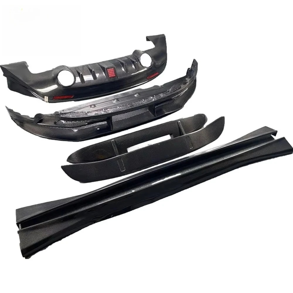 Carbon Fiber Body Kit Front LIP Diffuser Side Skirt Spoiler for Infiniti FX35 FX37 QX70 Bumper Body Kits